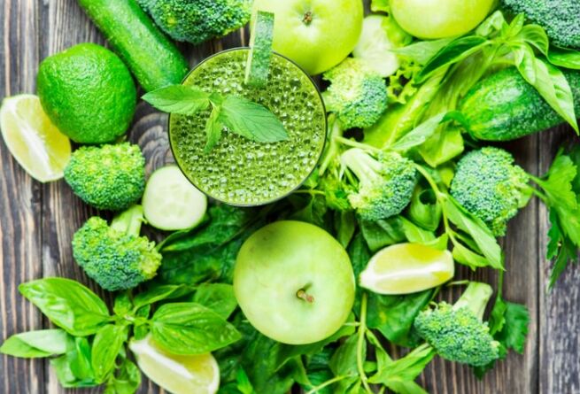 Zelené a citrusové plody